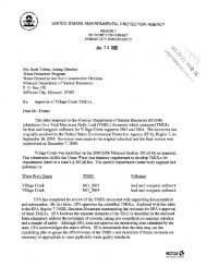 EPA approval letter - Missouri Department of Natural Resources