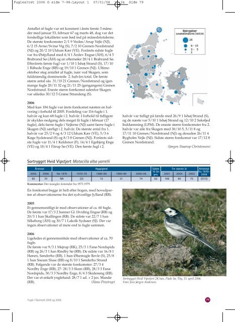 2005 og 2006 - Dansk Ornitologisk Forening