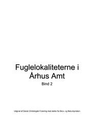Århus amt - bind 2 - Dansk Ornitologisk Forening