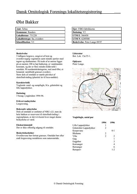 Århus amt - bind 2 - Dansk Ornitologisk Forening