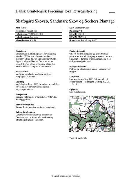 Århus amt - bind 2 - Dansk Ornitologisk Forening