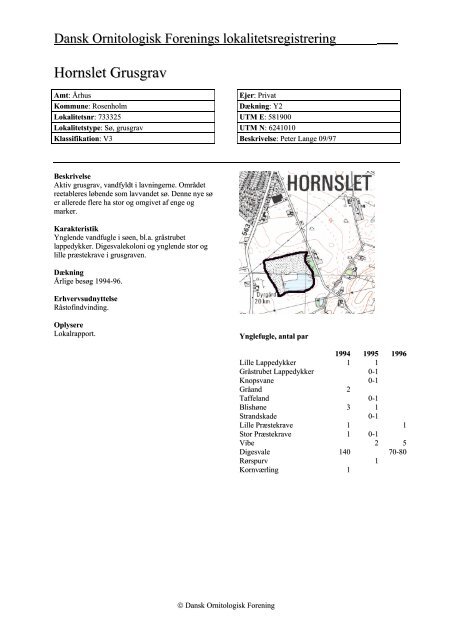 Århus amt - bind 2 - Dansk Ornitologisk Forening