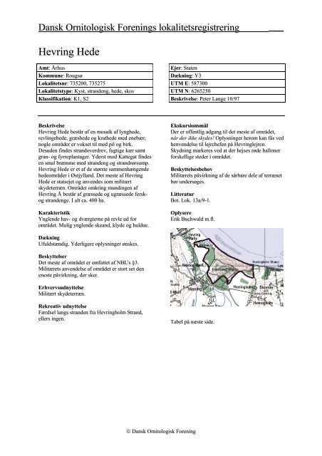 Århus amt - bind 2 - Dansk Ornitologisk Forening