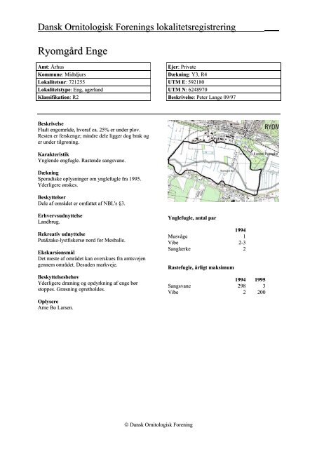 Århus amt - bind 2 - Dansk Ornitologisk Forening