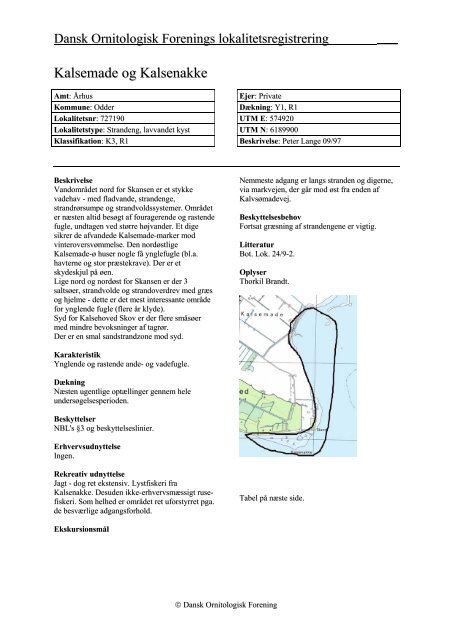 Århus amt - bind 2 - Dansk Ornitologisk Forening