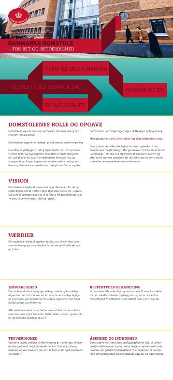 Danmarks Domstole – For ret og retfærdighed - Domstol.dk