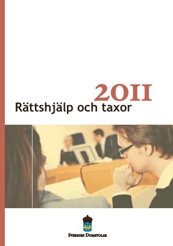RäTTshjälp.och.TAxoR.2011 - Sveriges Domstolar