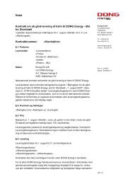 Kontrakt om ab gård-levering af halm til DONG Energy - Øst for ...