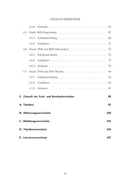 Die Entwicklung der Fachoberschulen und ... - Asamnet