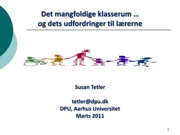 Den specialpædagogiske historie” (Ifølge Thomas Skrtic)