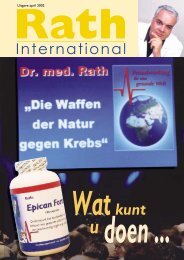 Watkunt - Dr. Rath Gezondheidsalliantie