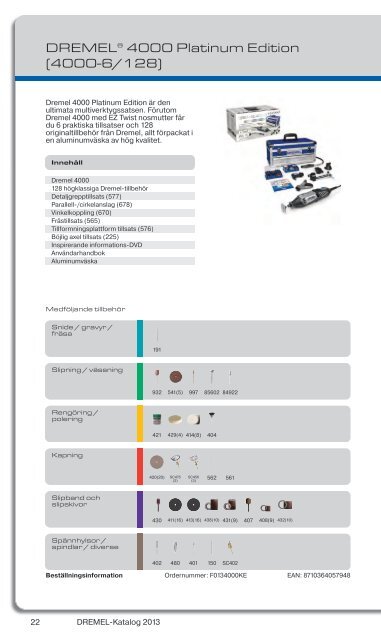 Katalog 2013 - Dremel