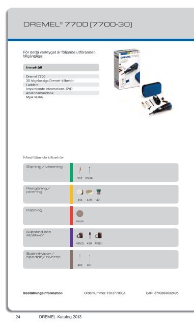 Katalog 2013 - Dremel