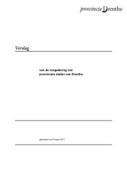 Verslag PS 09-03-2011 DEF - Provincie Drenthe