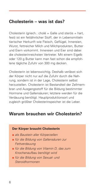 Cholesterin - Dr. Falk Pharma GmbH