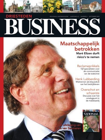 Maatschappelijk betrokken - Driesteden BUSINESS