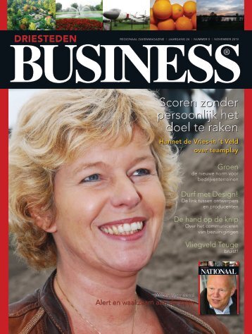 Download deze uitgave - Driesteden BUSINESS