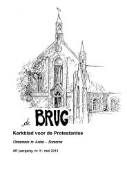 Kerkblad voor de Protestantse - Digitale Stad Eindhoven