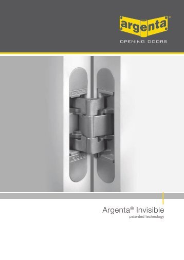 Argenta® Invisible - Du Pont bvba