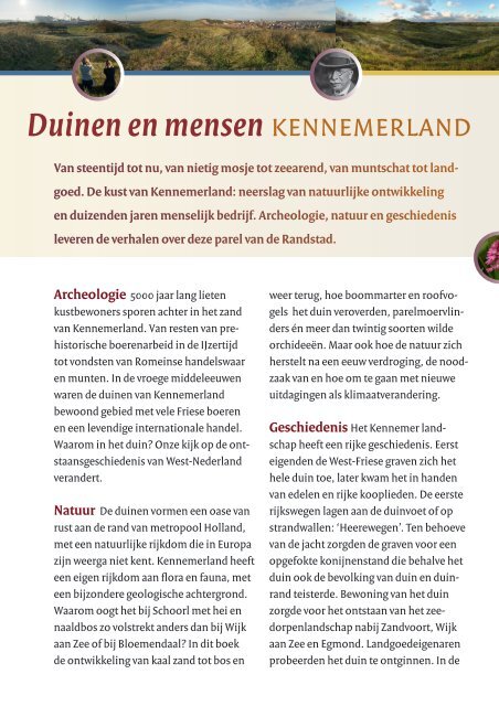 Kennemerland - Duinen en mensen