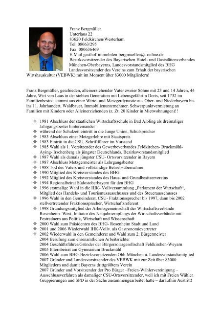 Franz Bergmüller Unterlaus 22 83620 Feldkirchen ... - dullophob