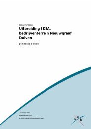 toelichting bestemmingsplan uitbreiding Ikea ... - Gemeente Duiven