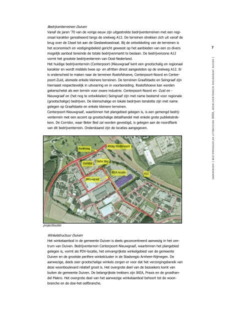 toelichting bestemmingsplan uitbreiding Ikea ... - Gemeente Duiven