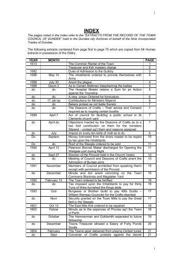 Miscellaneous Transcripts 1513-1770 (336KB PDF) - Dundee City ...