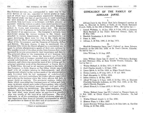 JDBU 1935 Vol 24 No 4 p133 - Jansz-Adriaan Ancestry
