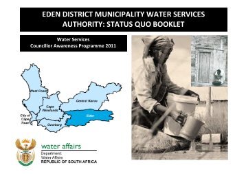 Eden 18112011.pdf - Department of Water Affairs and Forestry
