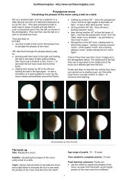 153a. Polystyrene moon Final 130201 - Earth Learning Idea