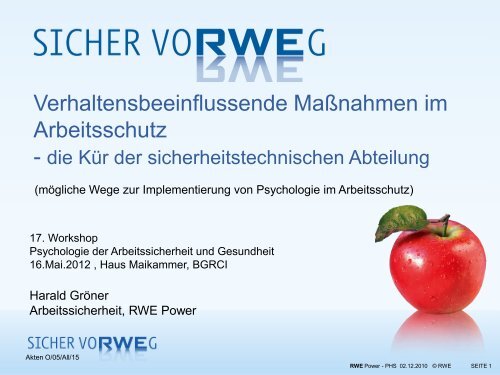 RWE - Asanger