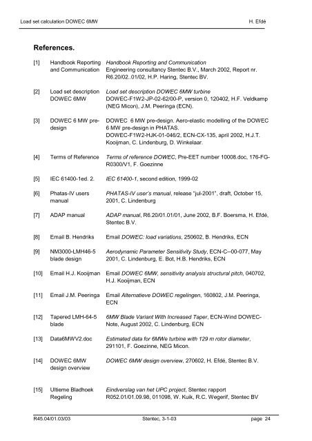 10089_001.pdf - Load set calculation - ECN