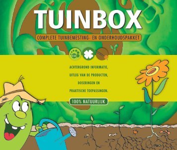 Brochure voor bij de Tuinbox - Eco-logisch