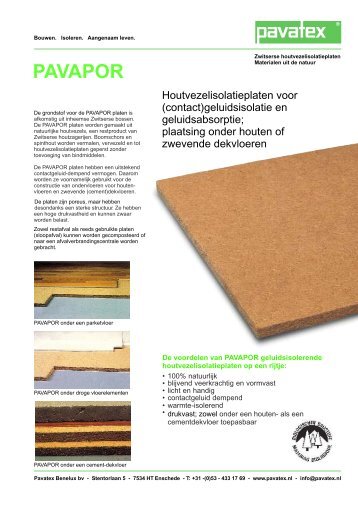 Pavapor Algemeen.pdf - Eco-logisch