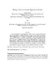 Testing Calibrated General Equilibrium Models - Universitat ...