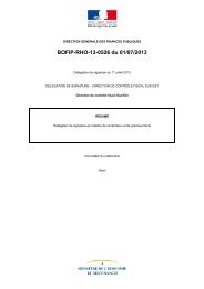 BOFIP-RHO-13-0526 du 01/07/2013 : Délégation ... - economie.gouv