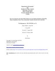 PDF file - Department of Economics - University of Toronto