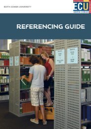 ECU Referencing Guide - Edith Cowan University