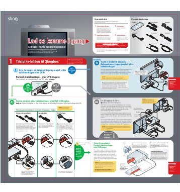 EDNord - Kom i gang med SlingBox - Installation og Brugsanvisning