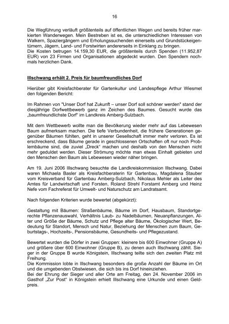 Gemeinde Illschwang Gemeindebrief 2006