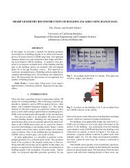 SHARP GEOMETRY RECONSTRUCTION OF BUILDING FACADES ...