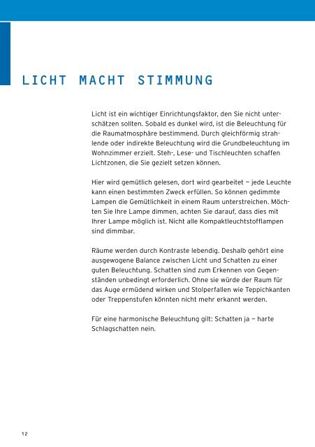 LICHT uND LampEN