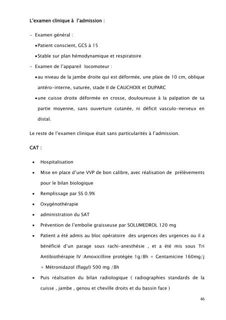 Répartition de nos patients selon le sexe - Faculté de Médecine et ...