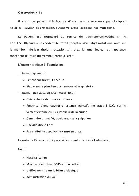 Répartition de nos patients selon le sexe - Faculté de Médecine et ...