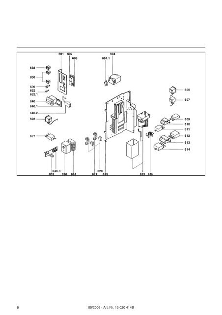 Ersatzteilliste Spare parts list Pièces de rechange ... - Elco