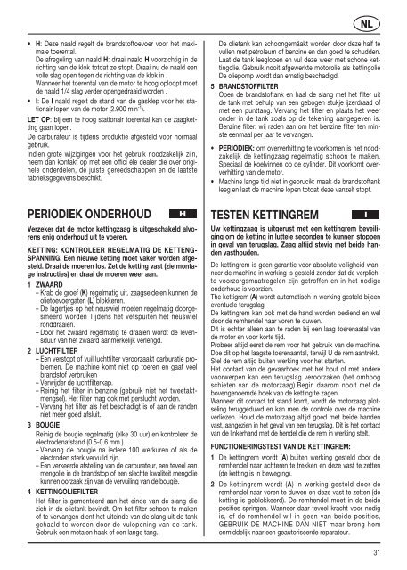 Operator's Manual g Manuale d'istruzioni i Manuel d ... - Electrolux