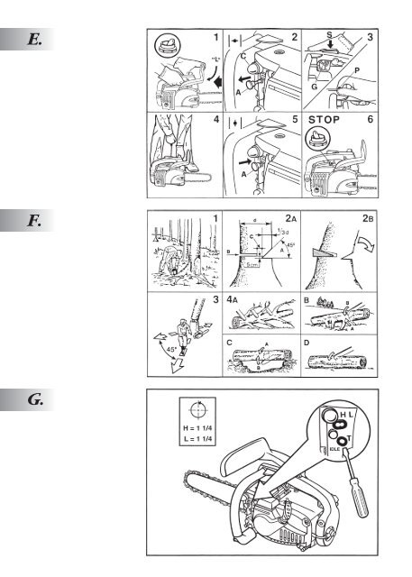 Operator's Manual g Manuale d'istruzioni i Manuel d ... - Electrolux