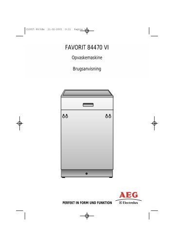 FAVORIT 84470 VI - Electrolux-ui.com