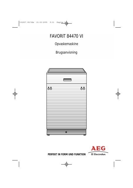 FAVORIT 84470 VI - Electrolux-ui.com